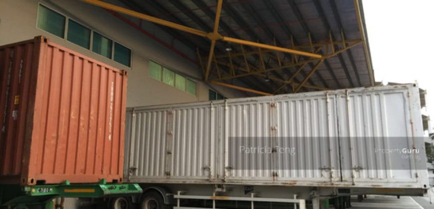 B2 Industrial Space Changi South w fitted Aircon Office Containers’ Loading Bay near Spore Expo (D17)